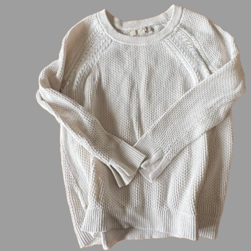 Loft women's sweater Size Medium (off white) L3